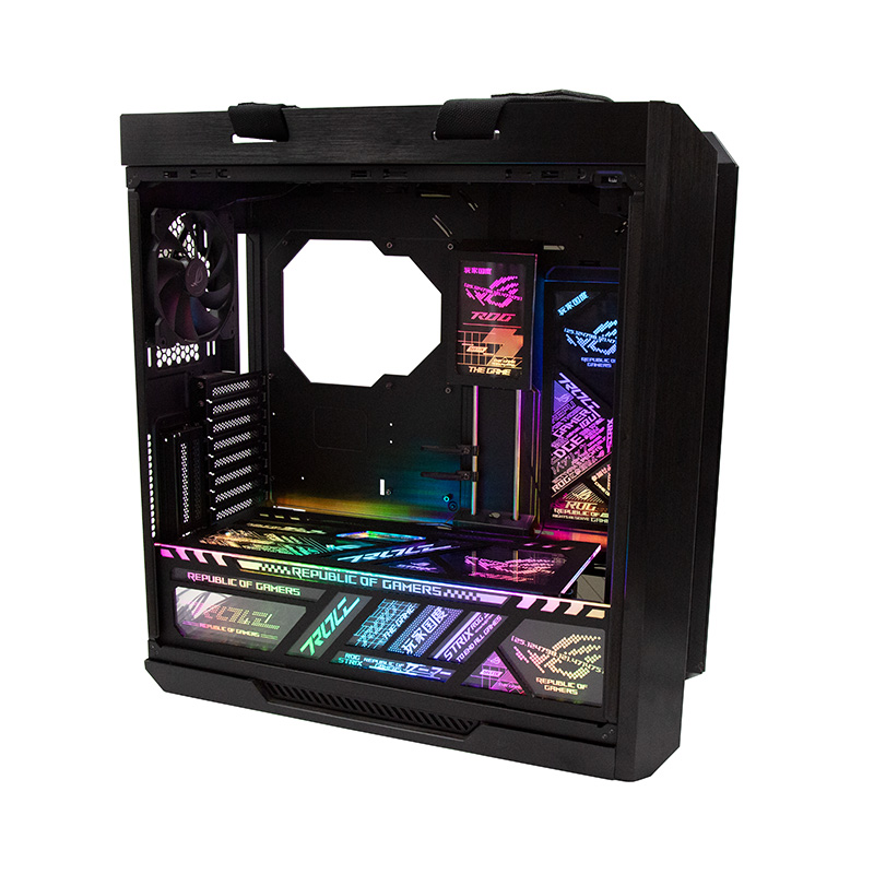 Helios 601 computer case light panel, divine light synchronization, graphics card bracket, colorful color change