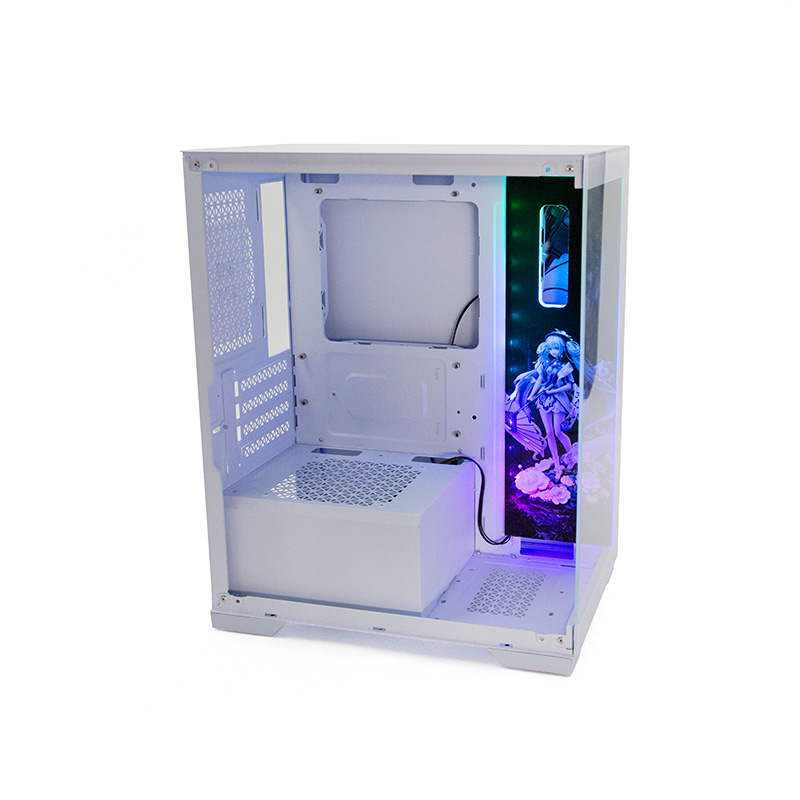 Prism MINI chassis light panel computer light panel desktop MATX